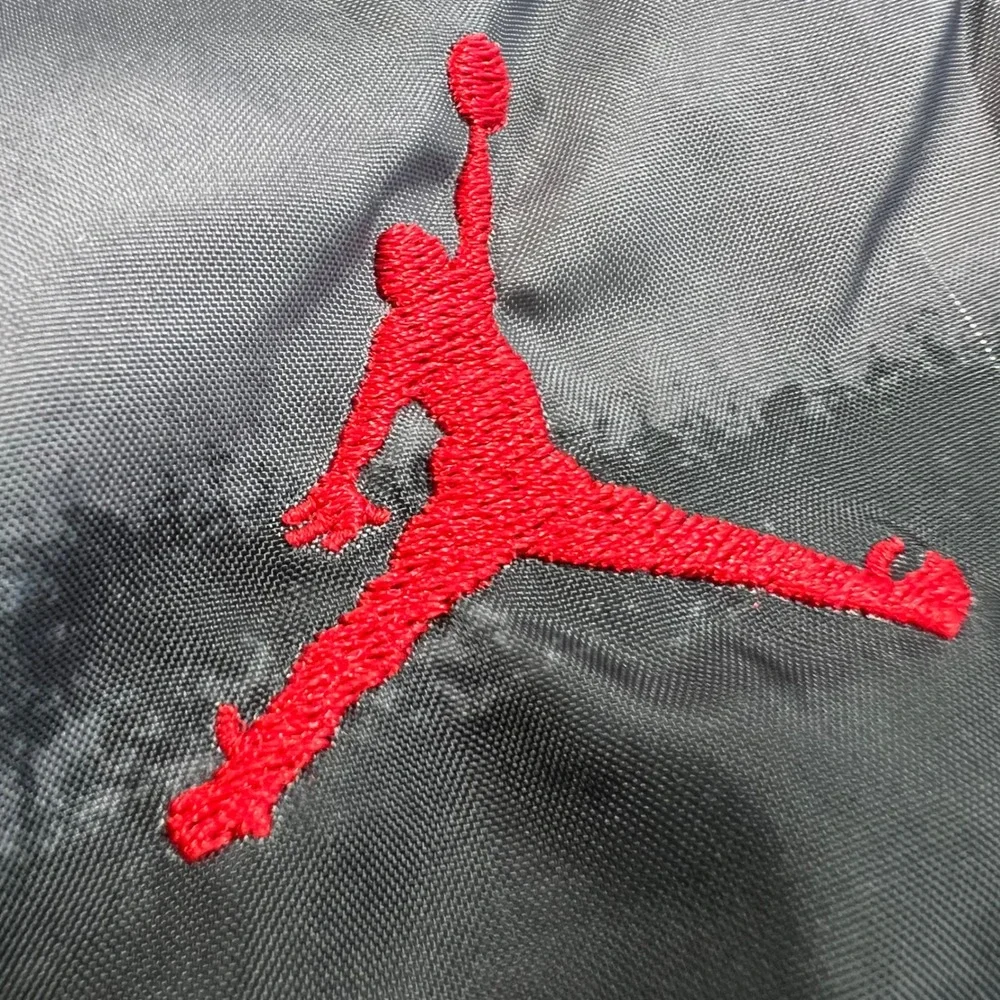 Jordan Poolside Shorts Mens Medium Gray Black Good Jumpman Graphic Summer Active
